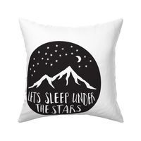 Let's Sleep Under the Stars || Pillow layout