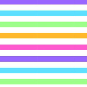 Rainbow Candy Stripes