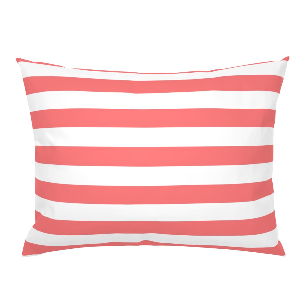 wide stripes coral