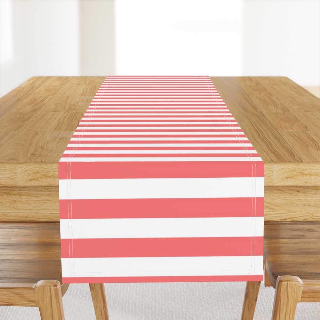 wide stripes coral