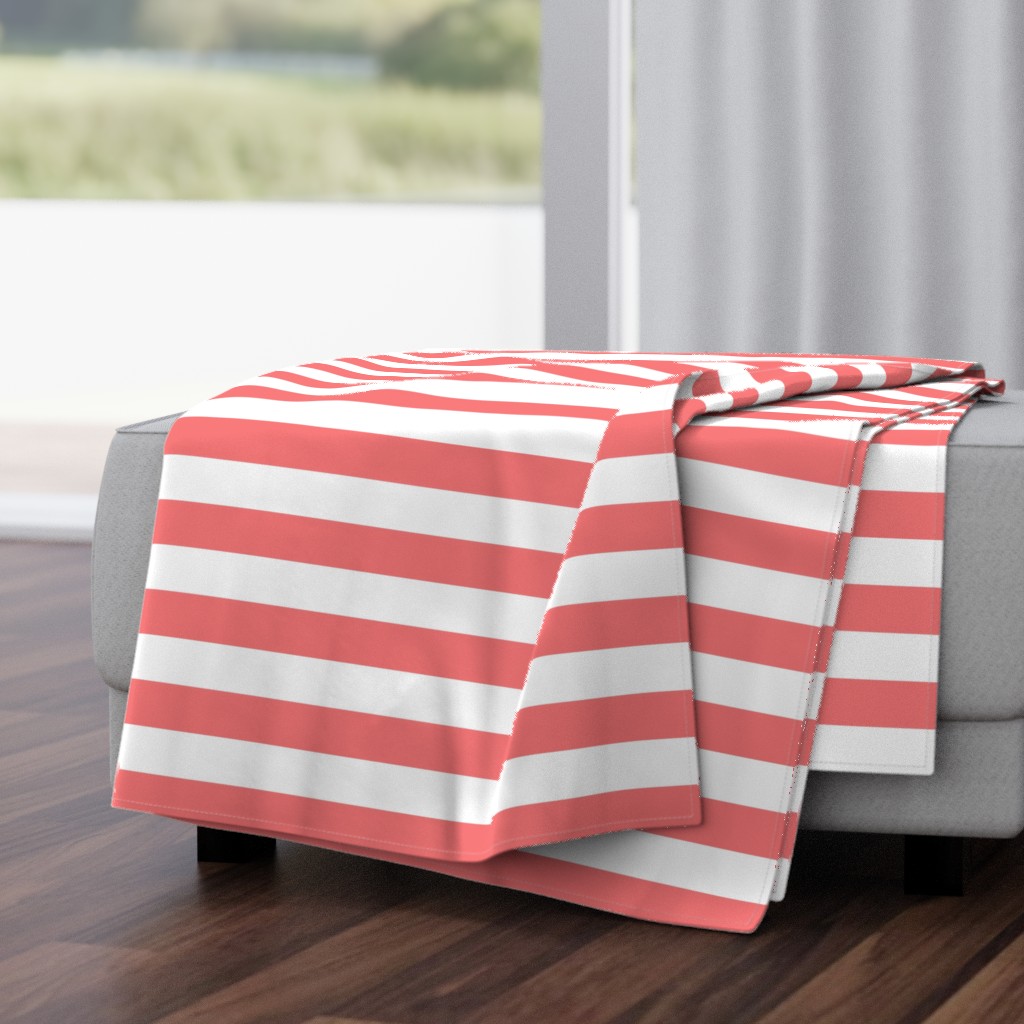 wide stripes coral