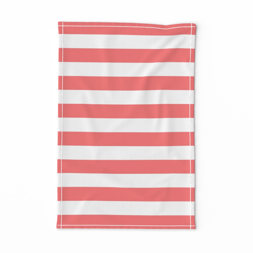 wide stripes coral