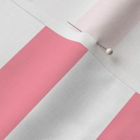 wide stripes blush pink