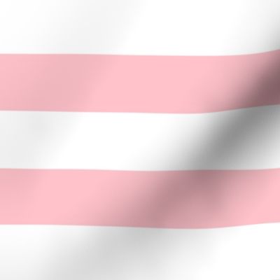 wide stripes rose pink
