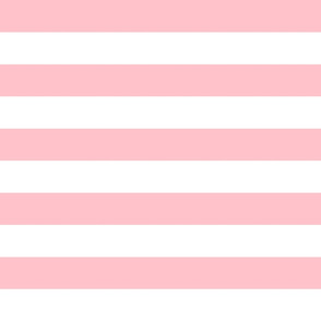 wide stripes rose pink