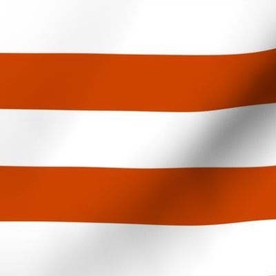 wide stripes squash orange