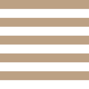 wide stripes sand brown