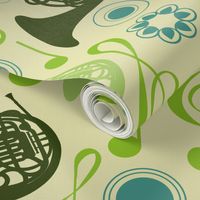 Horn Notes - green