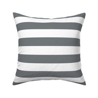 wide stripes dark platinum grey