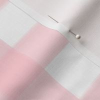 brushed wide gingham rose pink