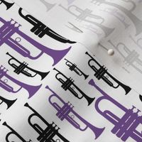 Trumpets - Purple and Black