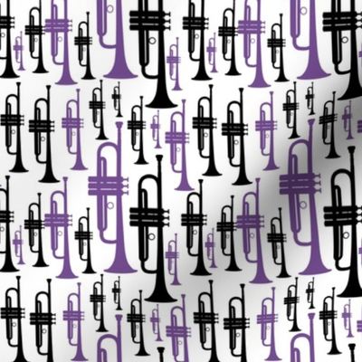 Trumpets - Purple and Black