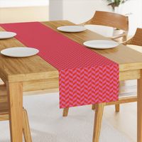 16-15M Valentine Pink and Cherry Red Herringbone_Miss Chiff Designs  