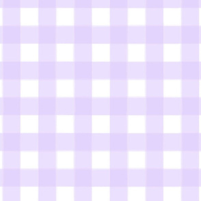 brushed wide gingham periwinkle purple