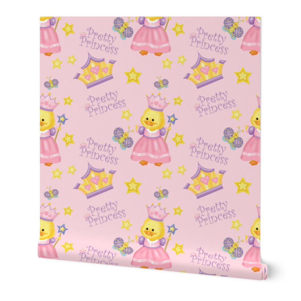 Pretty Princess Duckling Pink