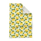 Watercolor Lemons Pattern