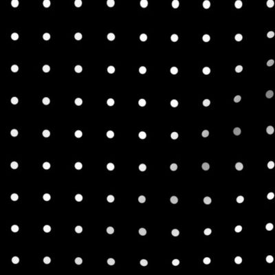 dots tiny reversed » black + white no.2