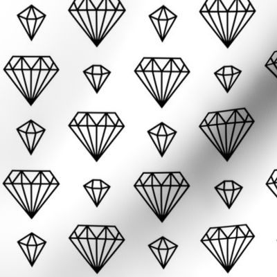 diamonds forever 2 » black + white no.3