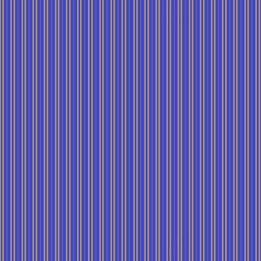 Blue and Bronze striped