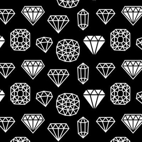 diamond mix reversed » black + white no.3