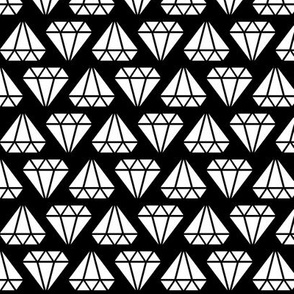 diamonds forever reversed » black + white no.3