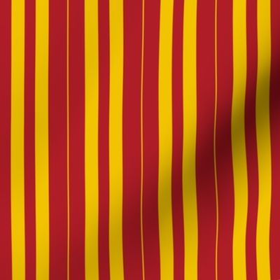 Red and Gold stripes