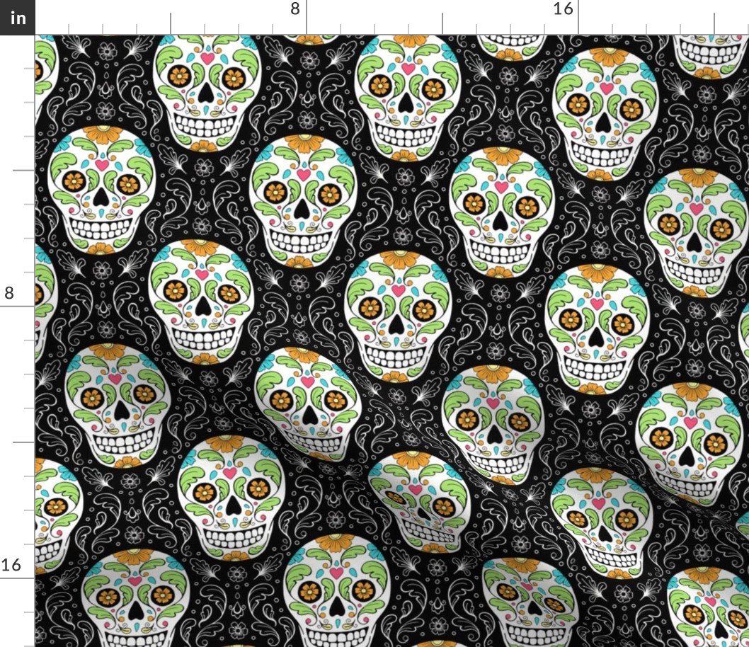 Calavera Sugar Skulls - large scale