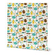 kitchen101 (lemon & turquoise)