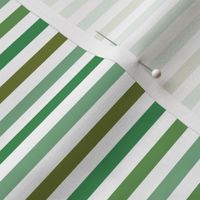 Greens on white, a St Pat's Day stripe by Su_G_©SuSchaefer