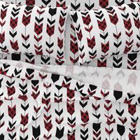 fletching arrows buffalo plaid || the happy camper collection