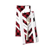 fletching arrows buffalo plaid || the happy camper collection