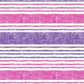 woven stripe || pink and purple