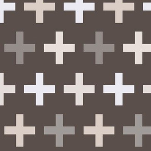 Crosses (warm neutrals)