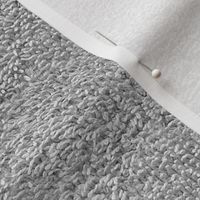 faux terry cloth towel in neutral grey