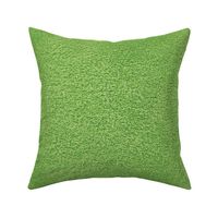 faux terry cloth towel in grass green