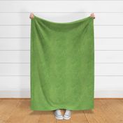 faux terry cloth towel in grass green