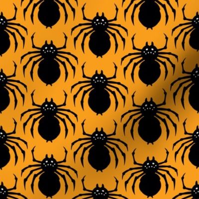 bats, cats, and spiders! orange