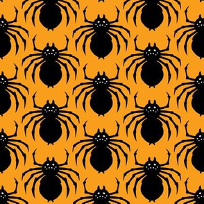 bats, cats, and spiders! orange