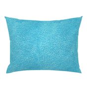 faux terry cloth towel in bright blue