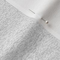 faux terry cloth towel in white