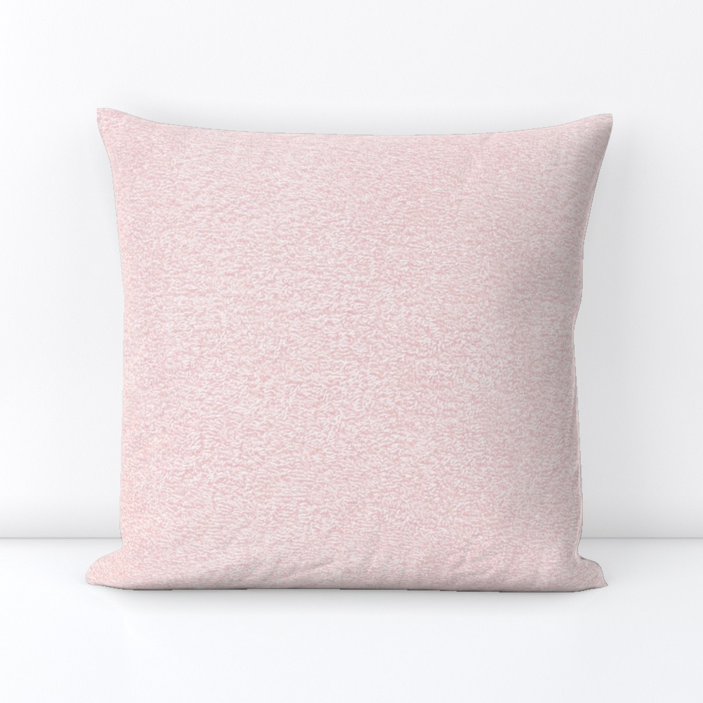 faux terry cloth towel in hyacinth pink