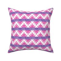 woven aztec || pink purple