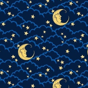 Dreamy Skies - Midnight Blue