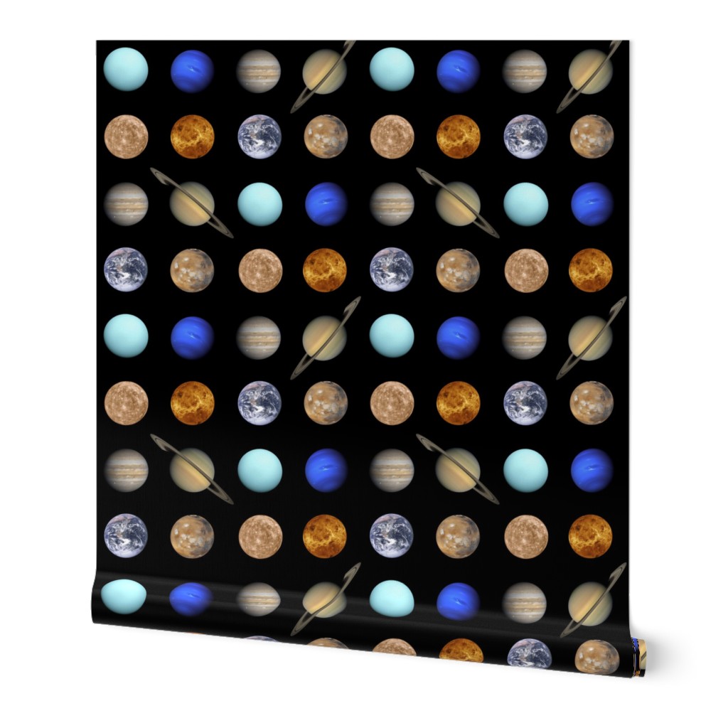 large (3") planetary polkadot