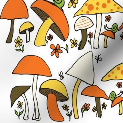 Mushrooms! 1970s Style