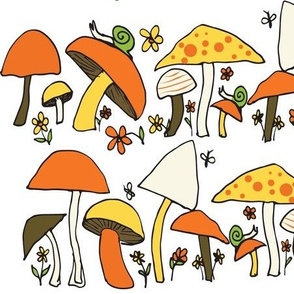 Mushrooms! 1970s Style