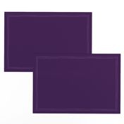 Aubergine Purple Solid