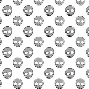 Skulls white