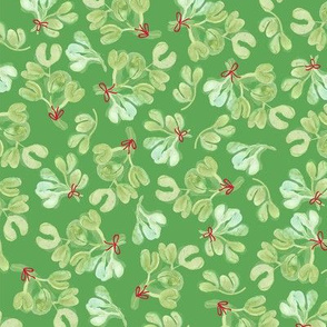 Tinsel Nouveau: Mistletoe Green