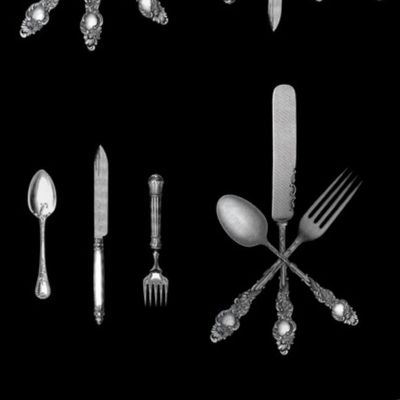 Utensils: Knife Fork Spoon